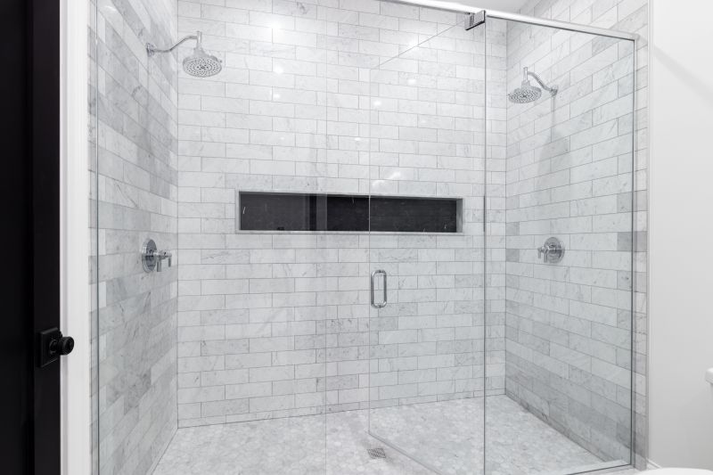Sleek Shower with Frameless Glass